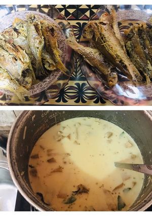 Foto resep Ikan goreng dan gudeg nangka