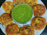 Protein Rich Lauki (bottle gourd) Tikki