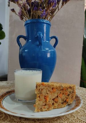 عکسی از دستور کیک هویج و گردو
