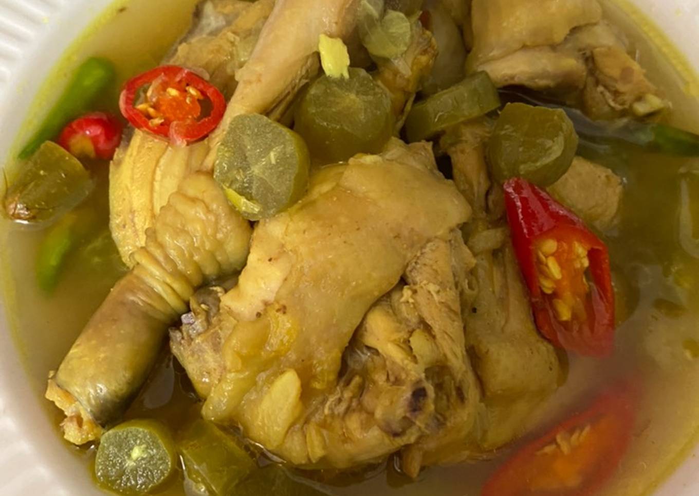 Asem ayam kampung