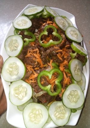 A picture of Gashin nama na oven.