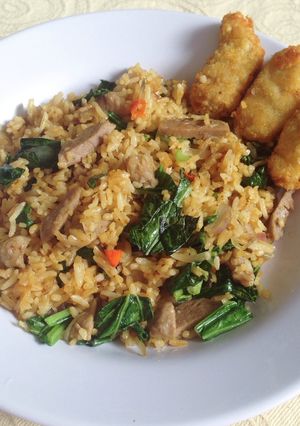 Foto resep Nasi Goreng Kemiri (no MSG)