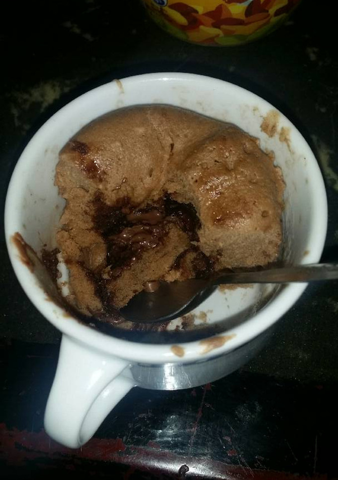 Una foto de Pastel en taza