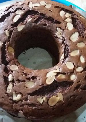 Foto resep Bolu coklat dengan almond