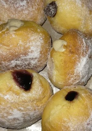 Foto resep Bomboloni yang empuk dan lembut