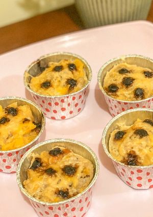 Foto resep Steamed bread banana cup cake selingan mpasi