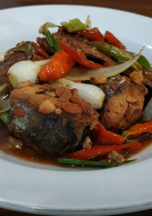 Foto resep Ikan tengiri masak taoco..