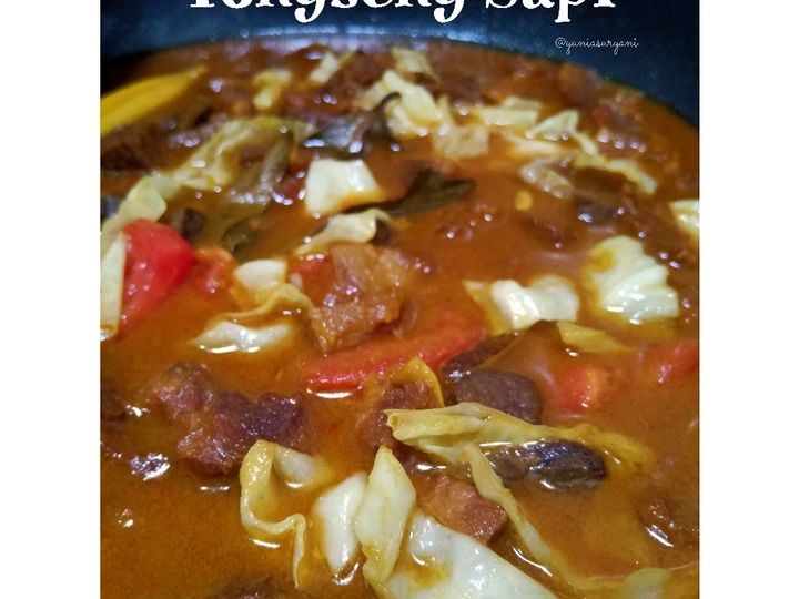 Cara Mudah Menyiapkan Resep 99. Tongseng Sapi (tanpa santan) yang Enak Banget Anti Ribet, Bikin Ngiler