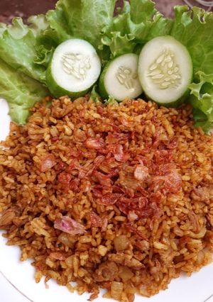 Foto resep Nasi goreng kebuli sapi simple