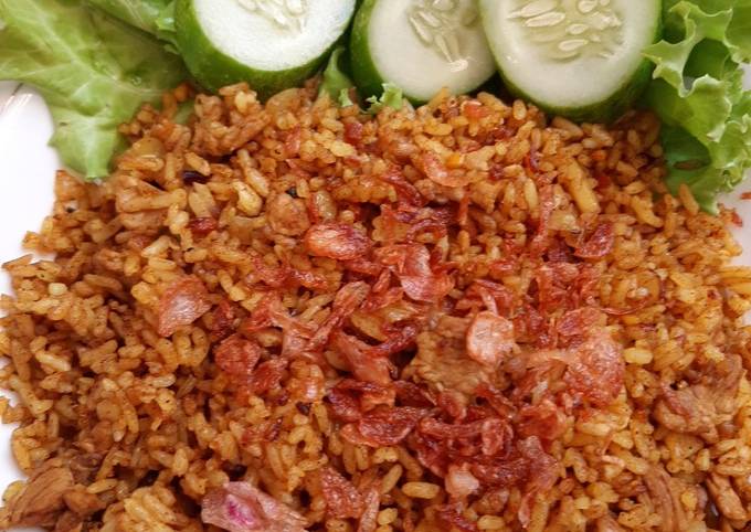 Wajib coba! Bagaimana cara bikin Nasi goreng kebuli sapi simple  spesial