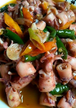 Foto resep Oseng mercon cumi asin