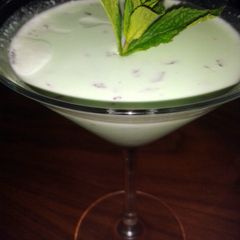 A picture of Peppermint Panna Cotta.