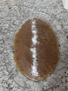 عکسی از دستور حلوای زعفرانی