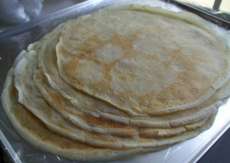 Basic Crêpes Sucrées