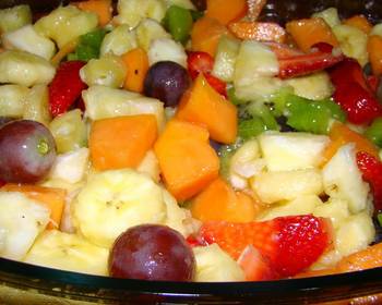 Unique Recipe fruit salad with port wine Restaurant Style