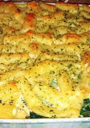 A picture of Tequila Cream Pasta Bake.