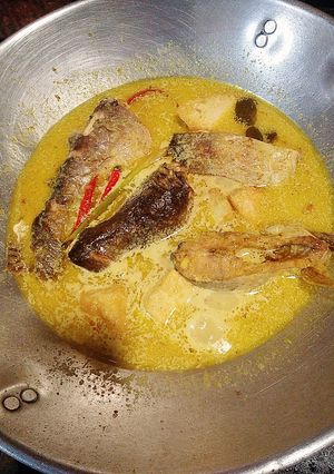 Foto resep Gulai ikan patin+tahu bumbu kuning