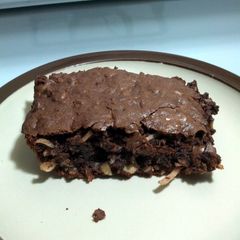 A picture of Almond Coconut Brownies.