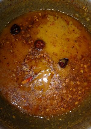 A picture of Mong masoor daal.