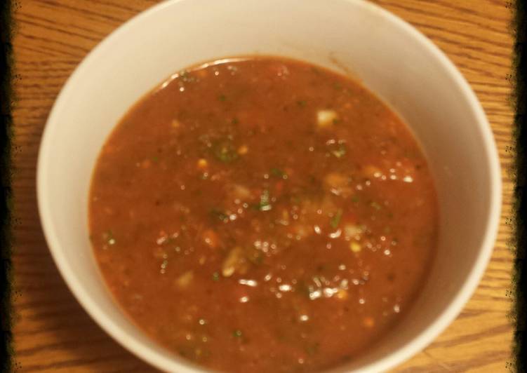 Firehouse Roasted Peppers and Garlic Salsa