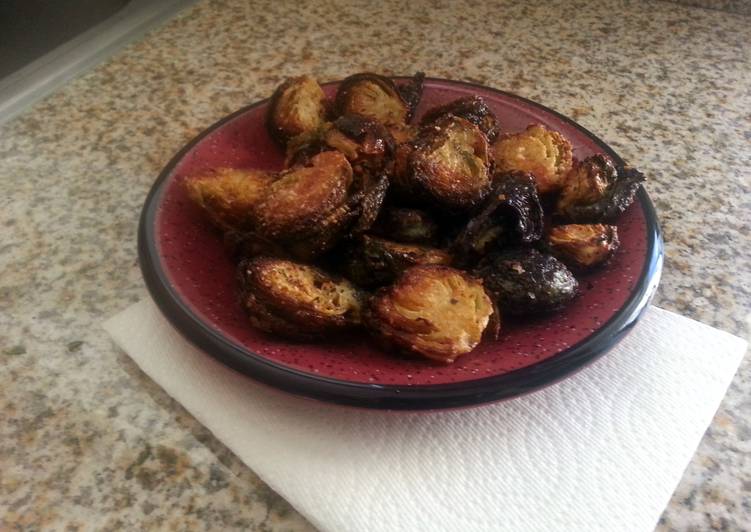 Simple Way to Prepare Speedy Oven Roasted Brussel Sprouts