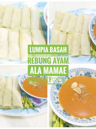 Cara Buat Lumpia Basah Rebung Ayam Ekonomis Untuk Dijual