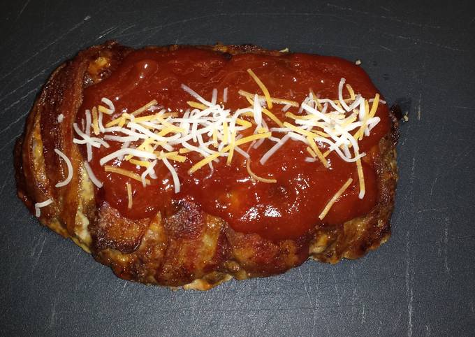 Easiest Way to Make Quick Bacon-wrapped Meatloaf