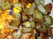 A picture of chorizo breakfast
