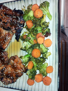 A picture of Grilled Grapefruit Ginger Chicken.