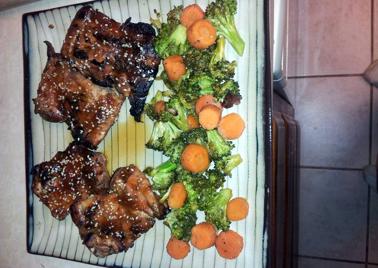 Simple Way to Prepare Award-winning Grilled Grapefruit Ginger Chicken