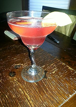 A picture of Passionfruit Martini.