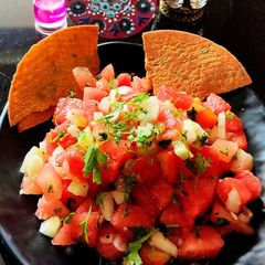 A picture of Watermelon Salsa /Salad.