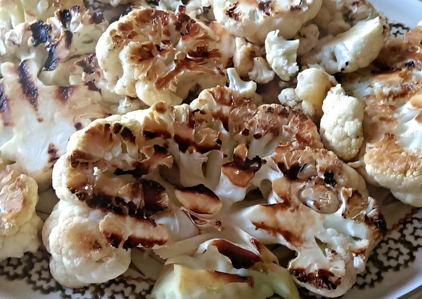 Grilled Cauliflower Steaks