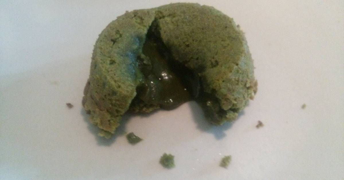 Green tea lava cake Recipe by ckmichele Cookpad