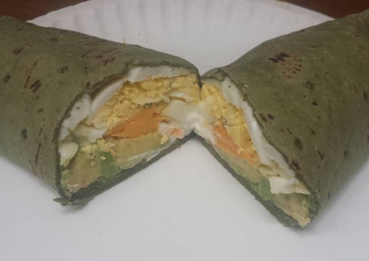 Recipe of Favorite Egg &#39;n&#39; Avocado wrap