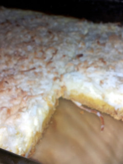 A picture of Pina Colada Bars.