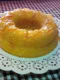 Torta de maíz y coco a la naranja