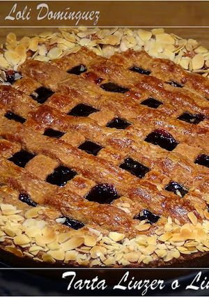 Una foto de Tarta Linzer o Linzer Torte