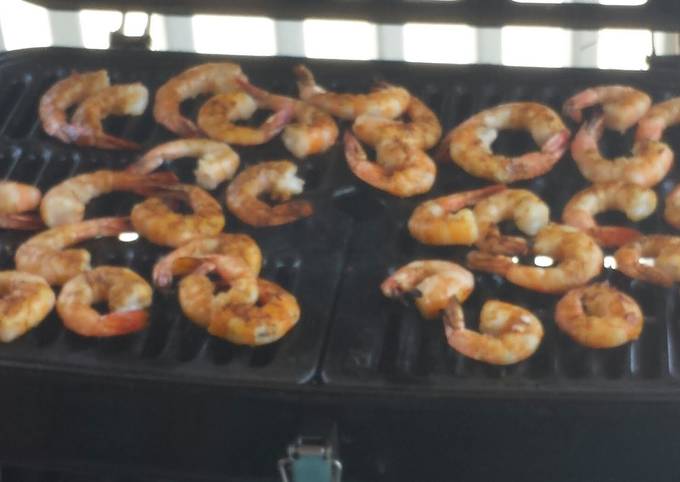 Simple Way to Make Popular BBQ jumbo shrimp for Diet Food