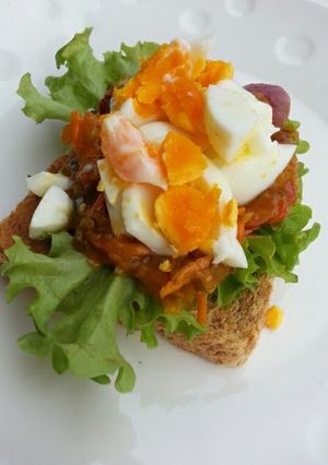 A picture of Egg Sandwich / Diet Breakfast.