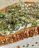 Bánh Mì Lát Nướng Topping Rong Nho Mayonaise