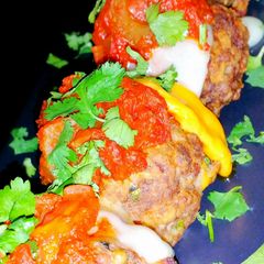 A picture of Mike's Molten Meatballs.