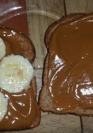 A picture of Peanut butter yummy.