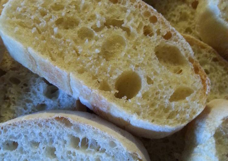 Steps to Cook Tasty Homemade Ciabatta Bread