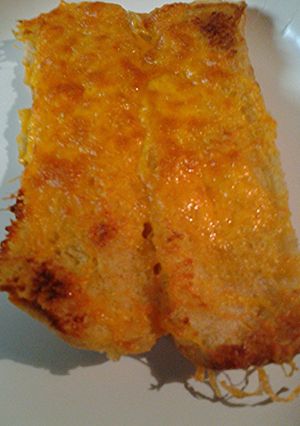 A picture of Oven cheesey bread.