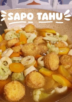 Foto resep Sapo Tahu