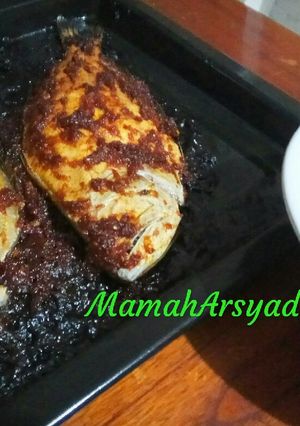 Foto resep Ikan bawal sebelah oven + sambal kecap