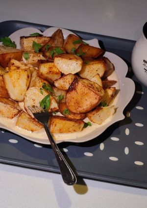 صورة لوصفة بطاطس مشوي🥔