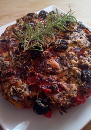 Una foto de Pastel de verduras