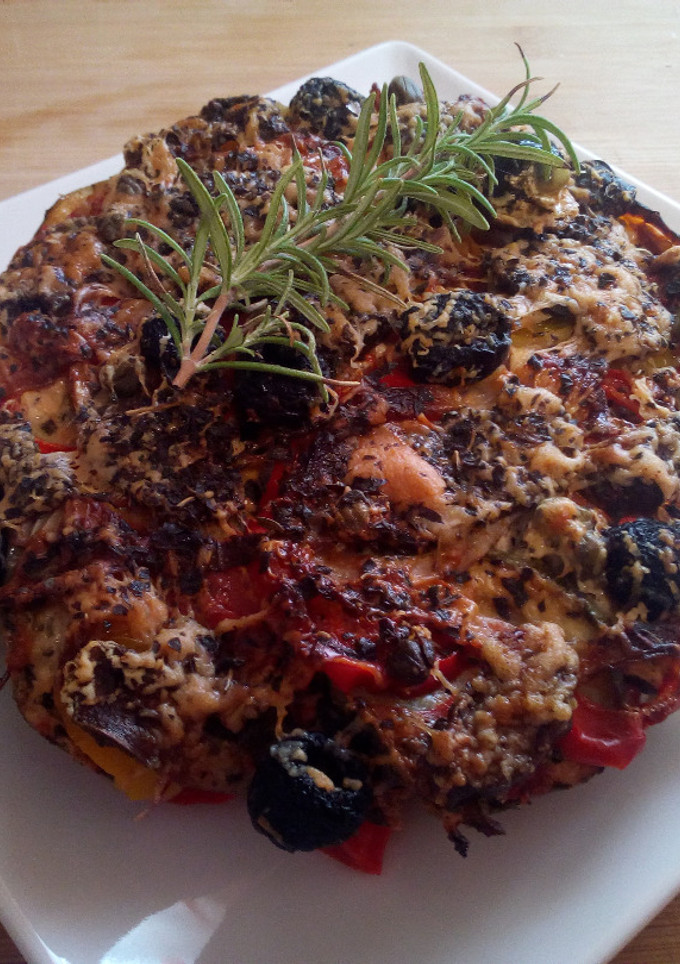 Una foto de Pastel de verduras